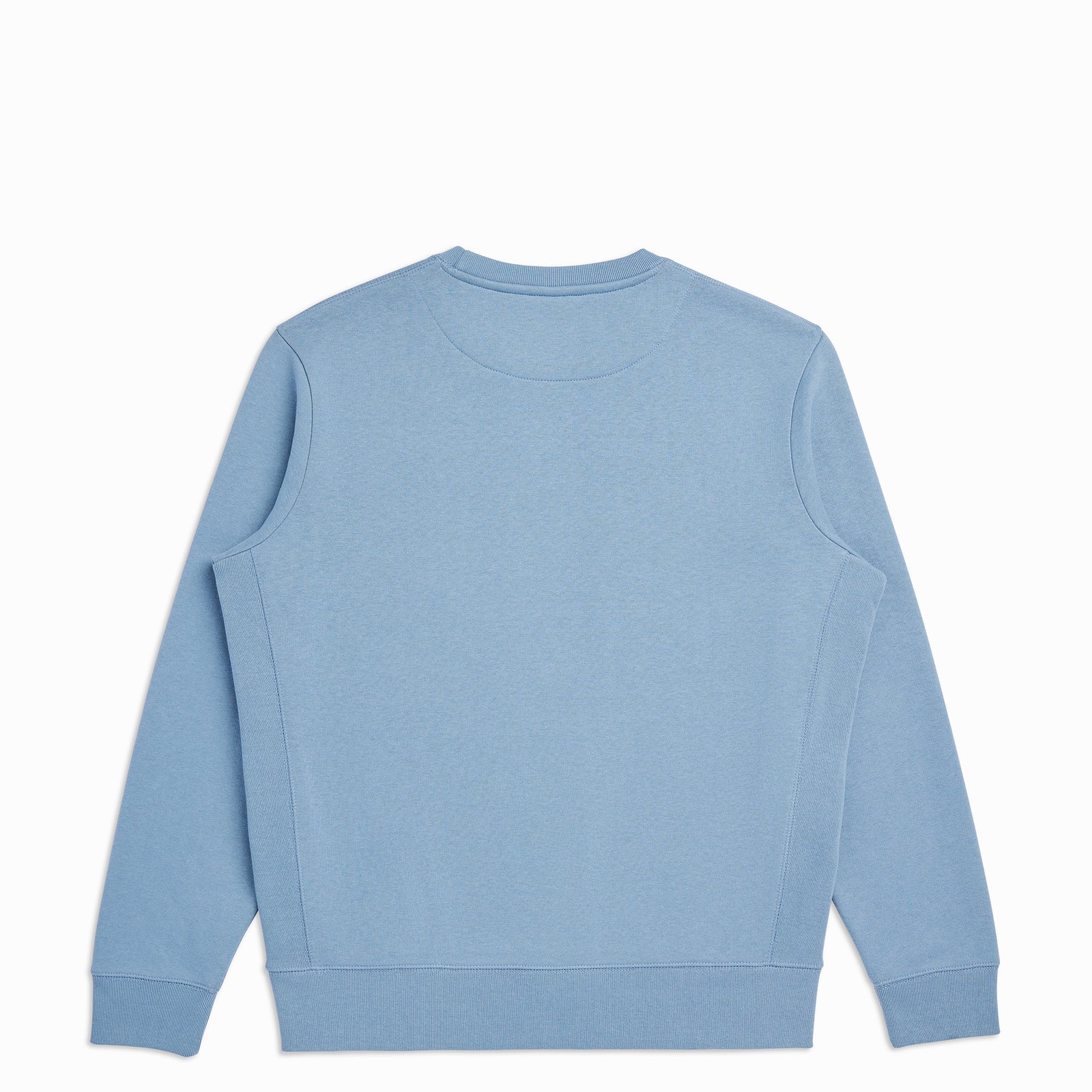 EMERCYN Essential Crewneck – light blue unisex premium cotton sweatshirt with custom branding
