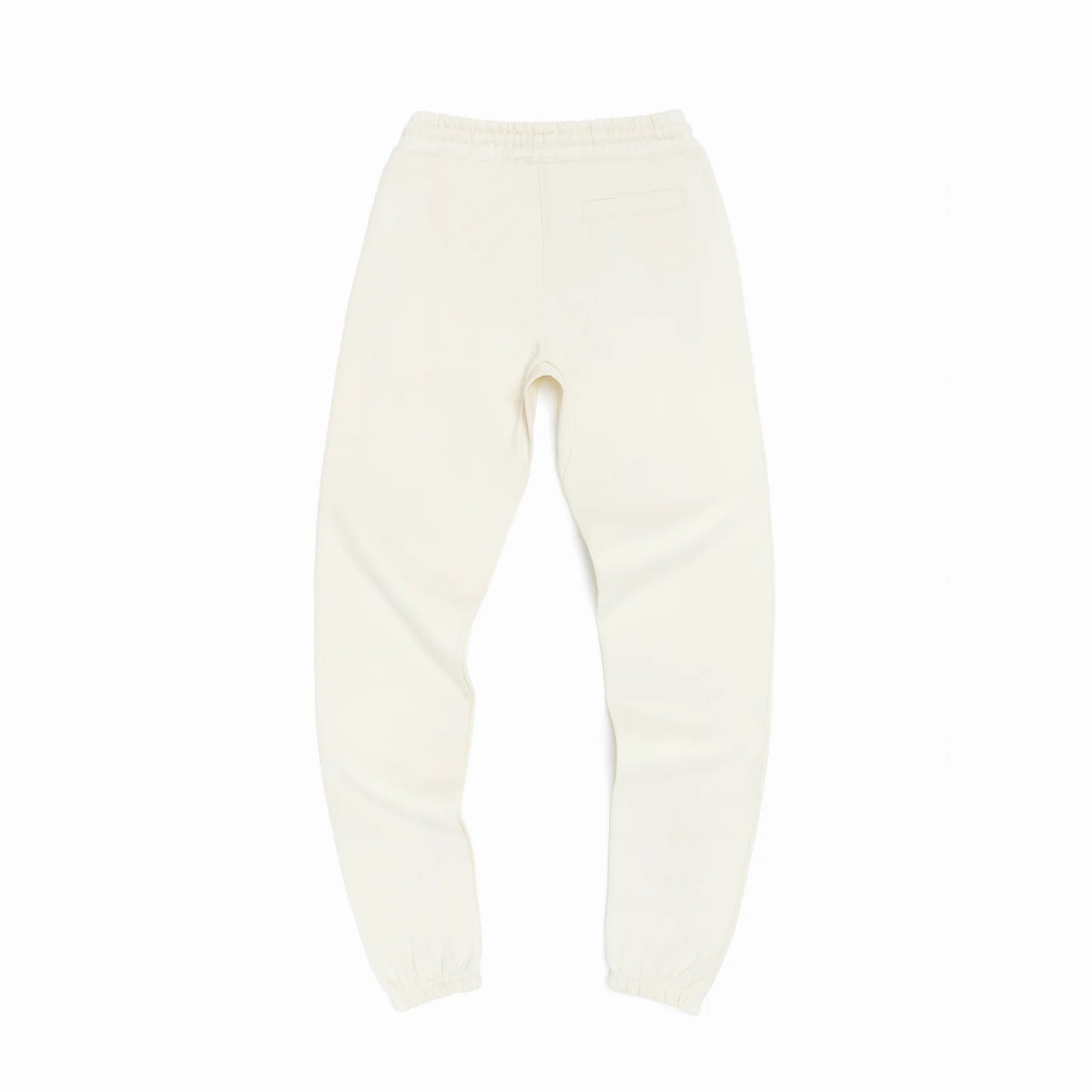 The Essential Jogger cream jogger pants back view
