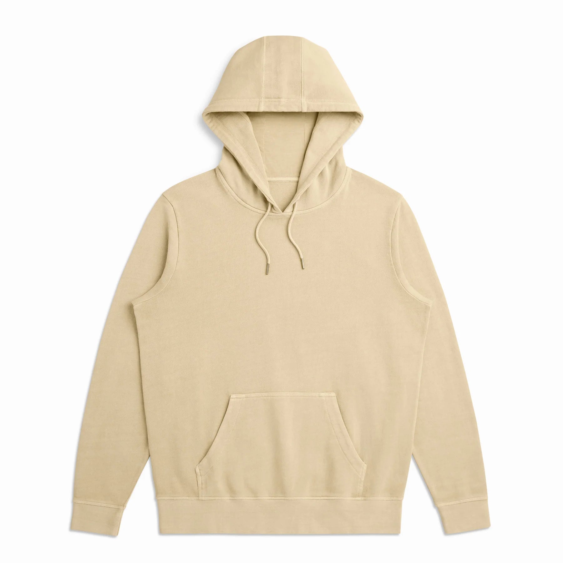 The Classic Hoodie butter unisex hooded sweatshirt front view