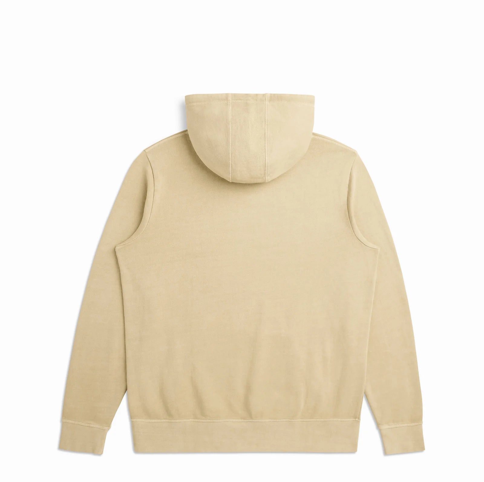 The Classic Hoodie butter sweatshirt back view flat lay