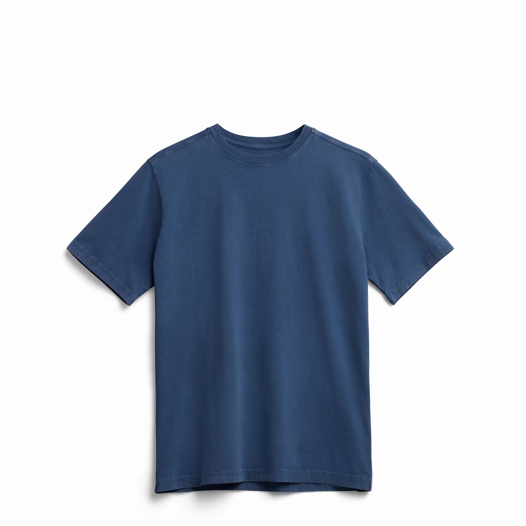 The Easy Fit Tee navy unisex t-shirt front view