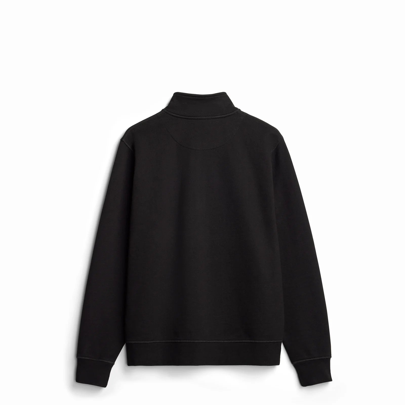 The Traveler Pullover black sweatshirt back view