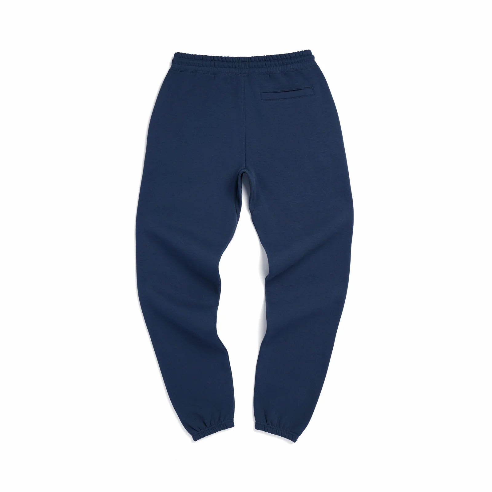 The Essential Jogger navy jogger pants back view