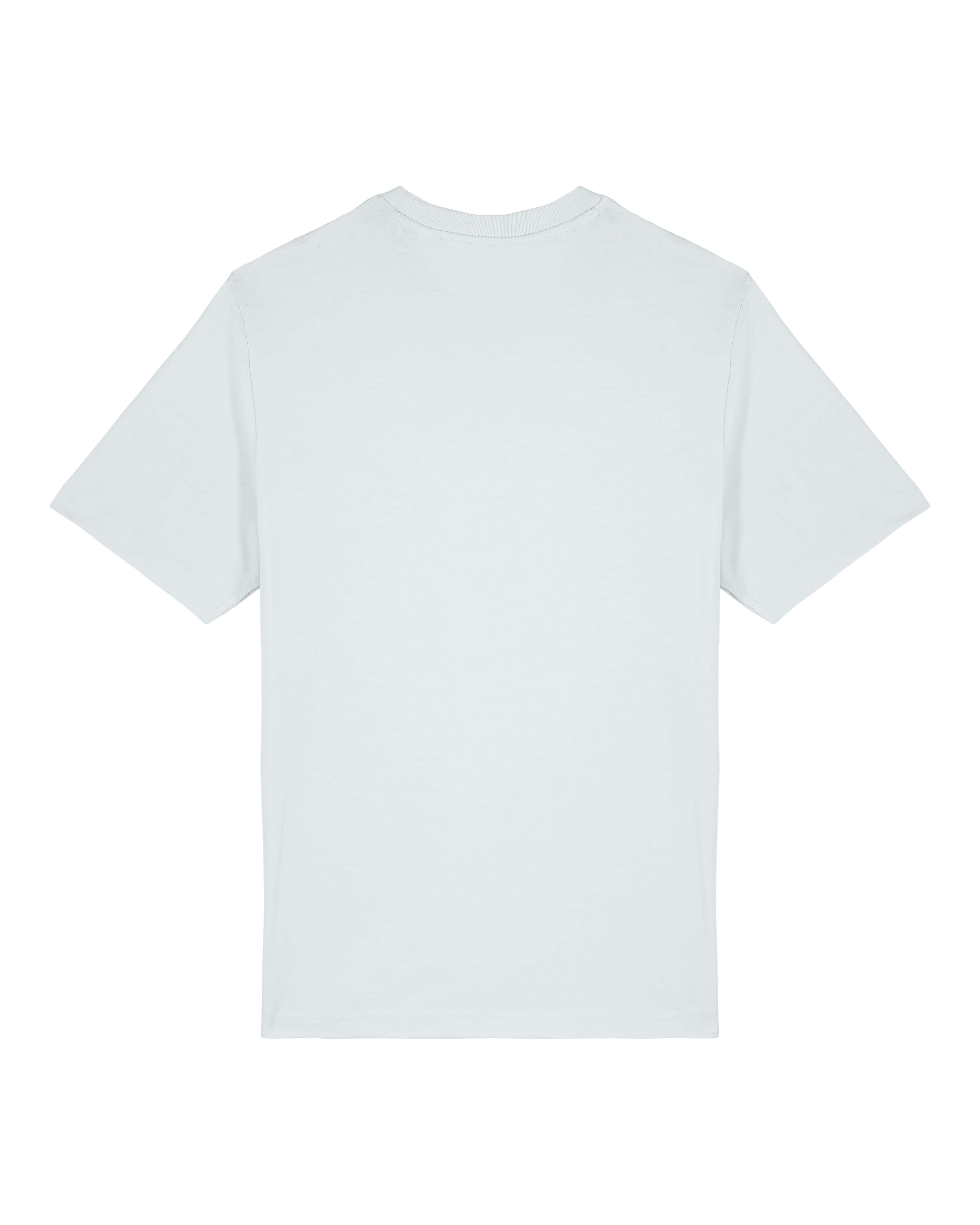 light sky blue unisex cotton t-shirt flat front view, customizable cotton apparel