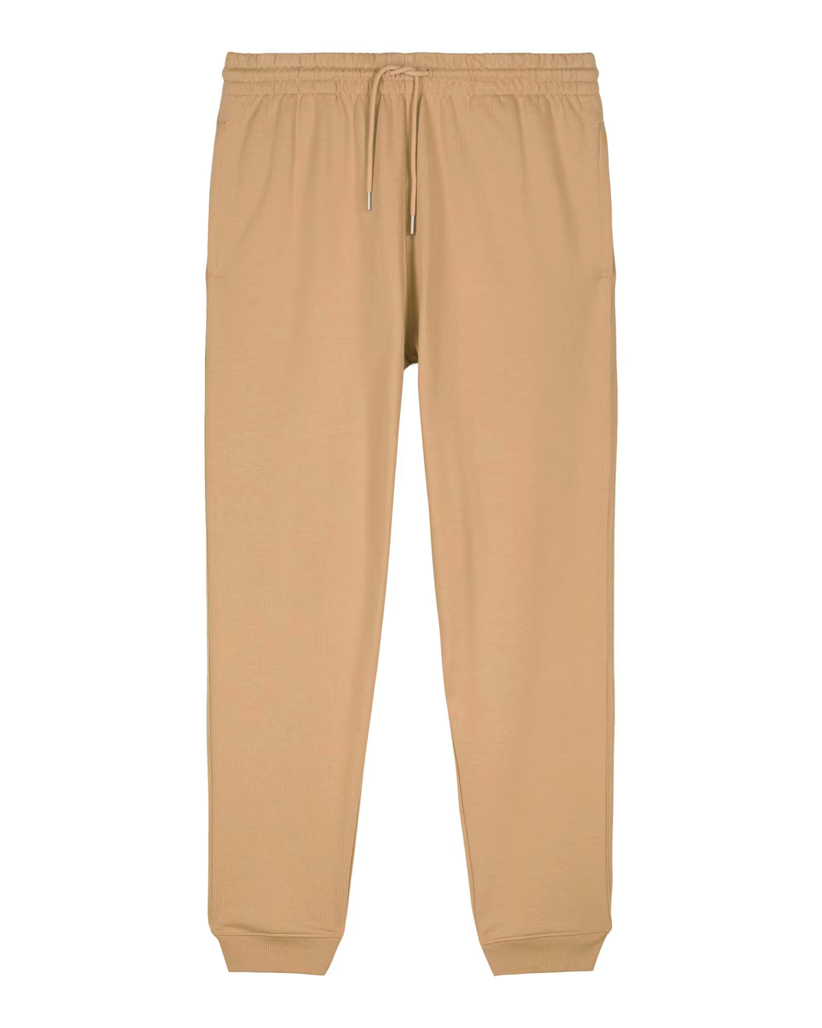 women’s camel jogger pants product photo, sustainable custom branded clothing