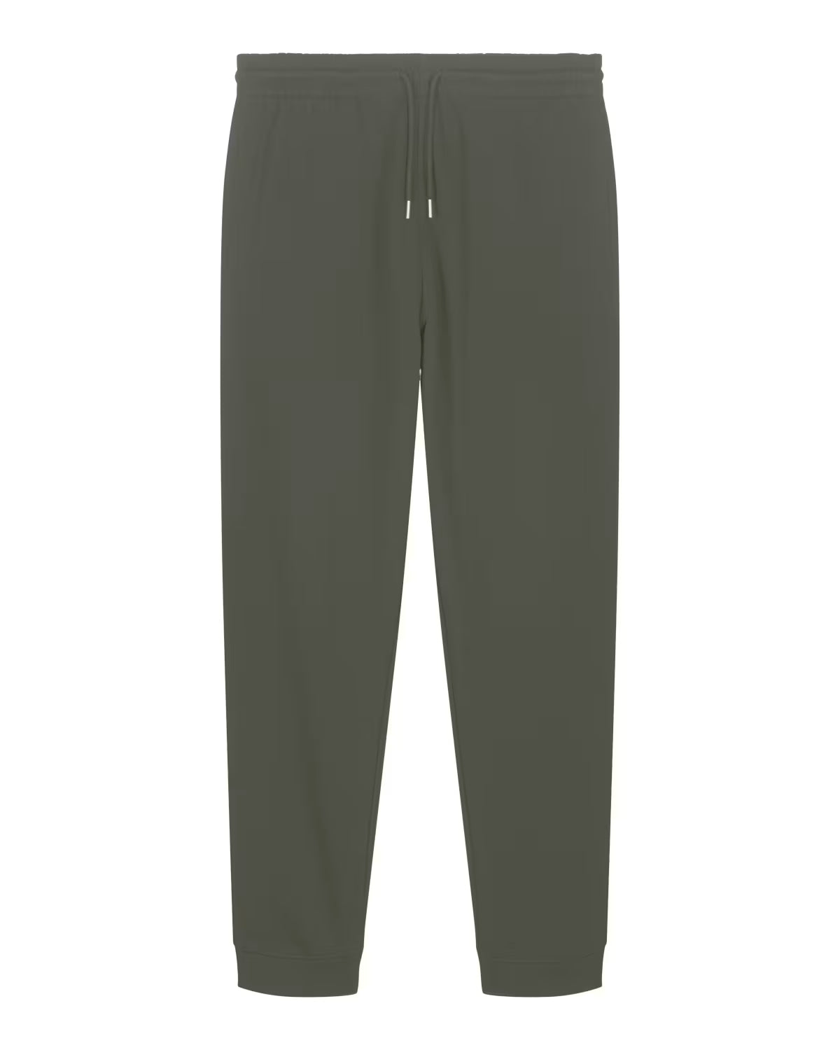 women’s black jogger pants product photo, organic cotton eco-friendly merch