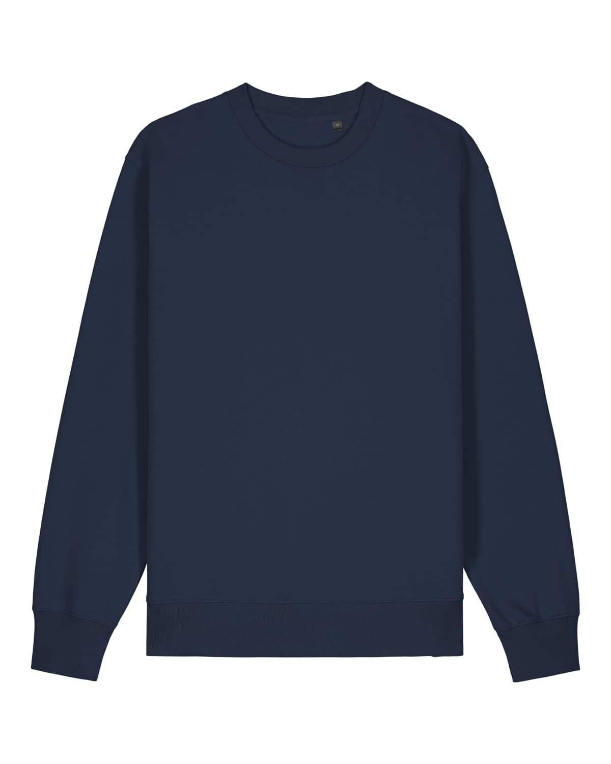 Maroon unisex cotton sweatshirt on a white background