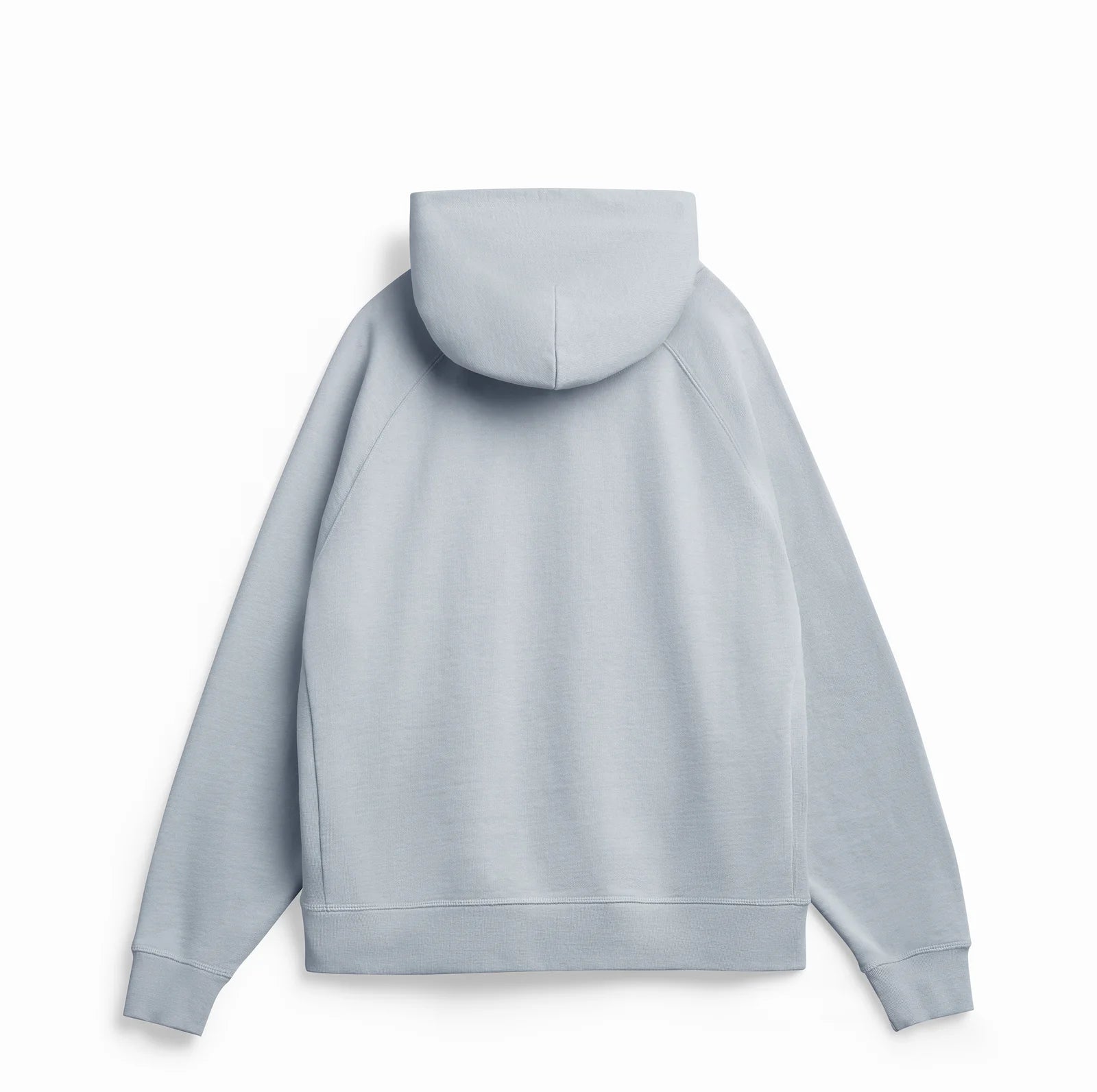 Relaxed Hoodie light grey back view