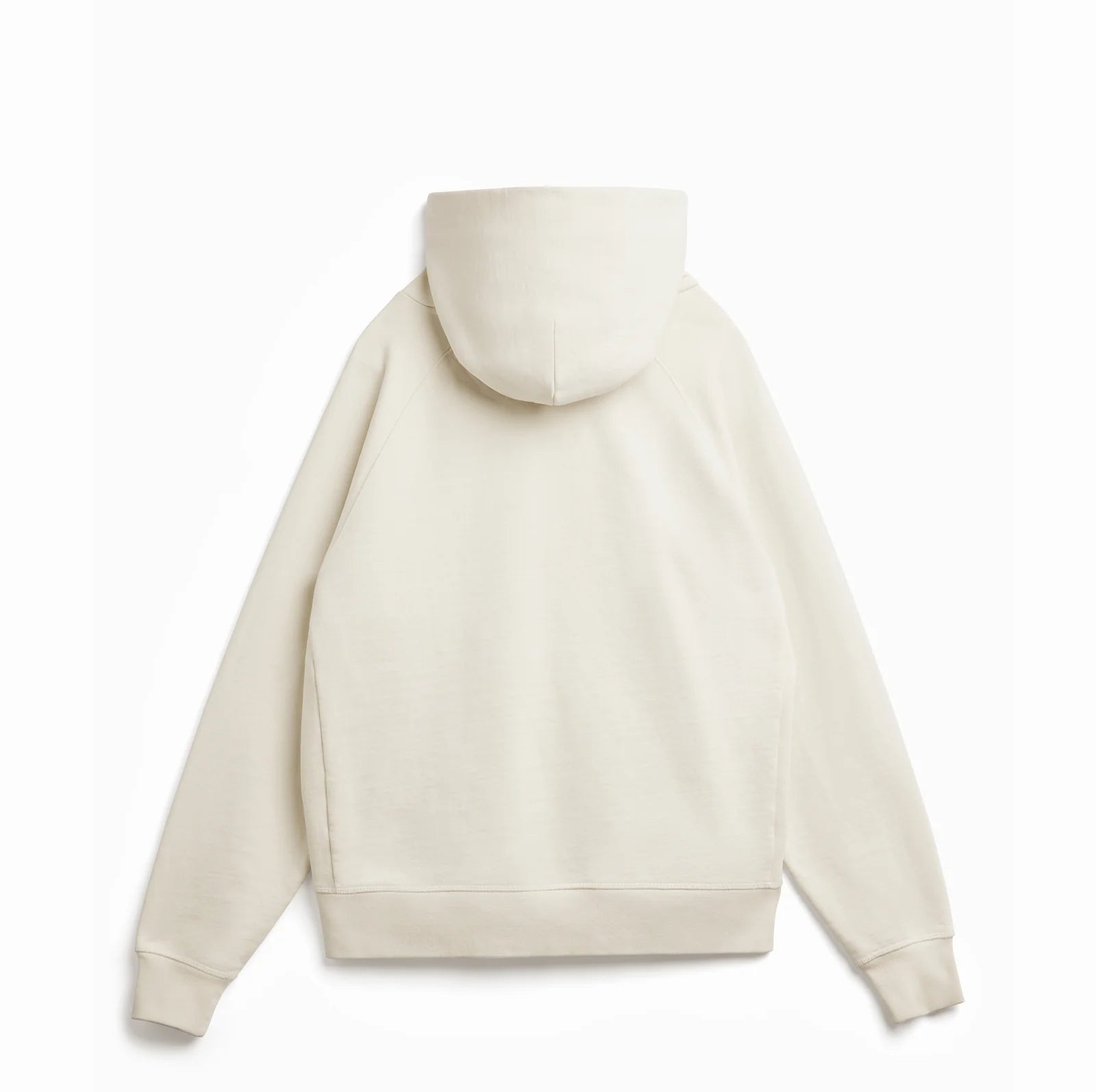 Relaxed Hoodie white unisex organic cotton