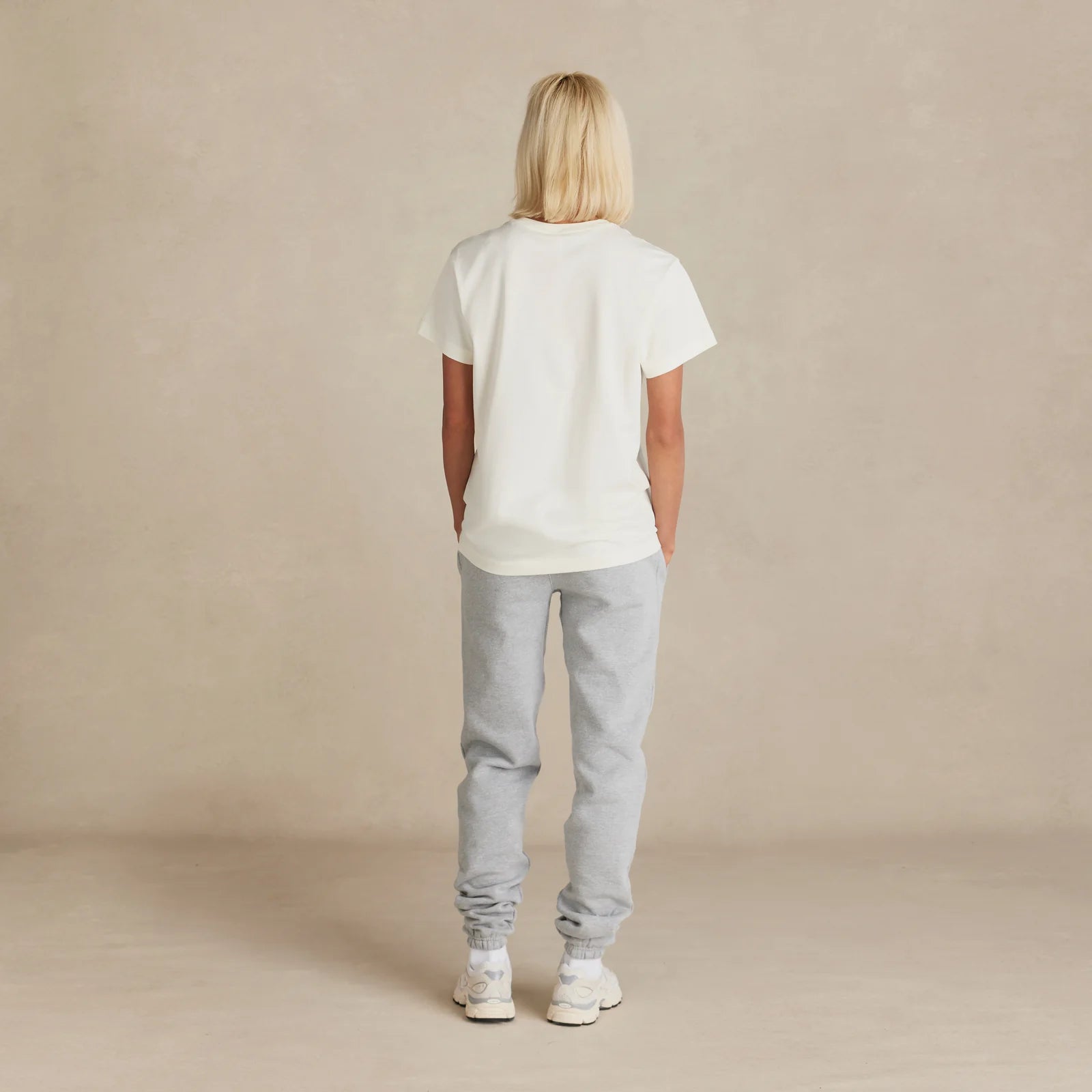 SoftLayer Tee white worn on female model