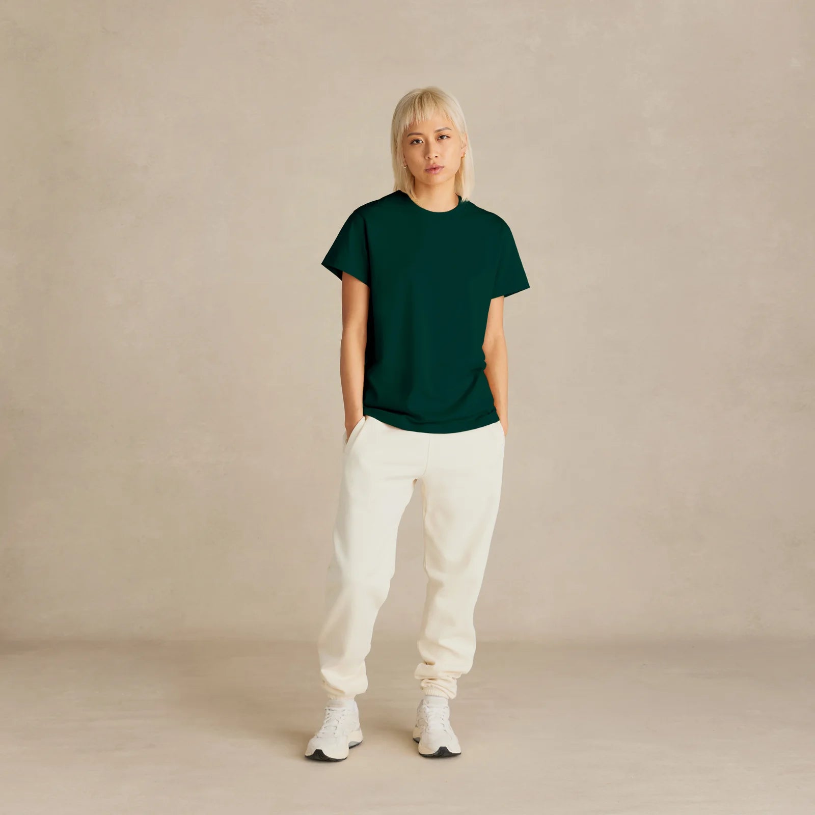 SoftLayer Tee rain green front view