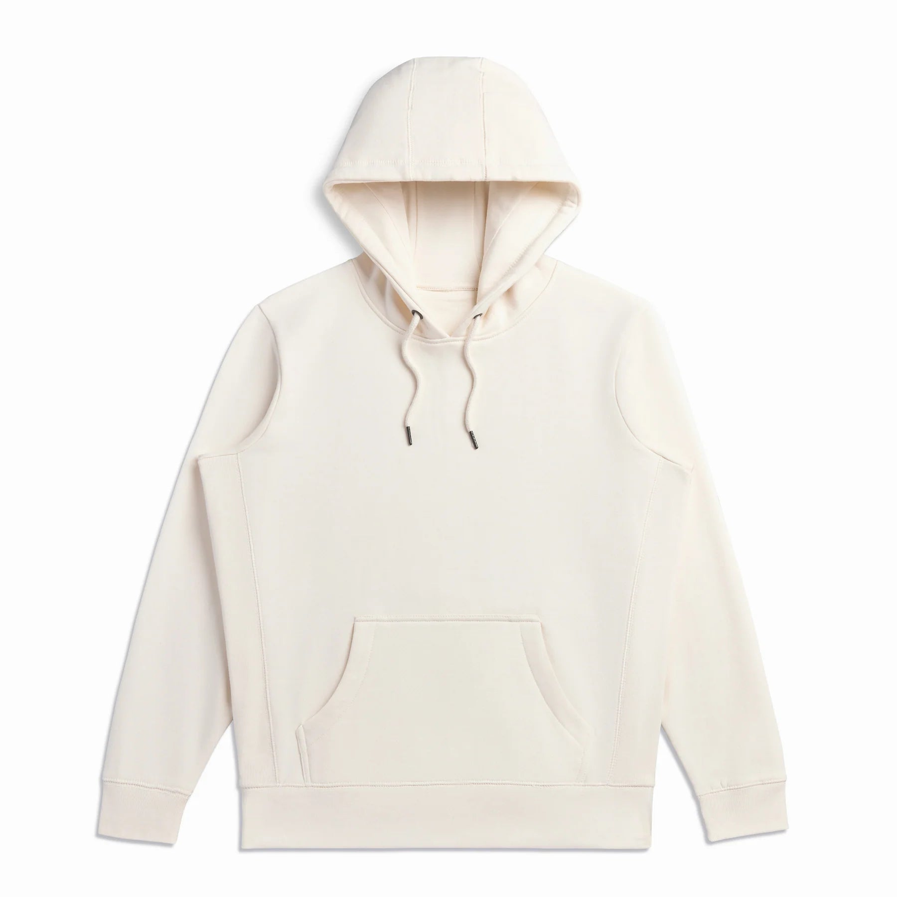 EMERCYN Essential Hoodie – light grey unisex premium cotton hoodie