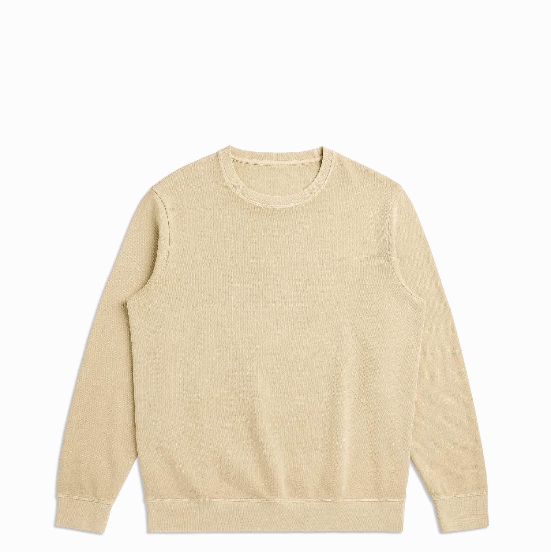 The Classic Crewneck butter unisex sweatshirt front view