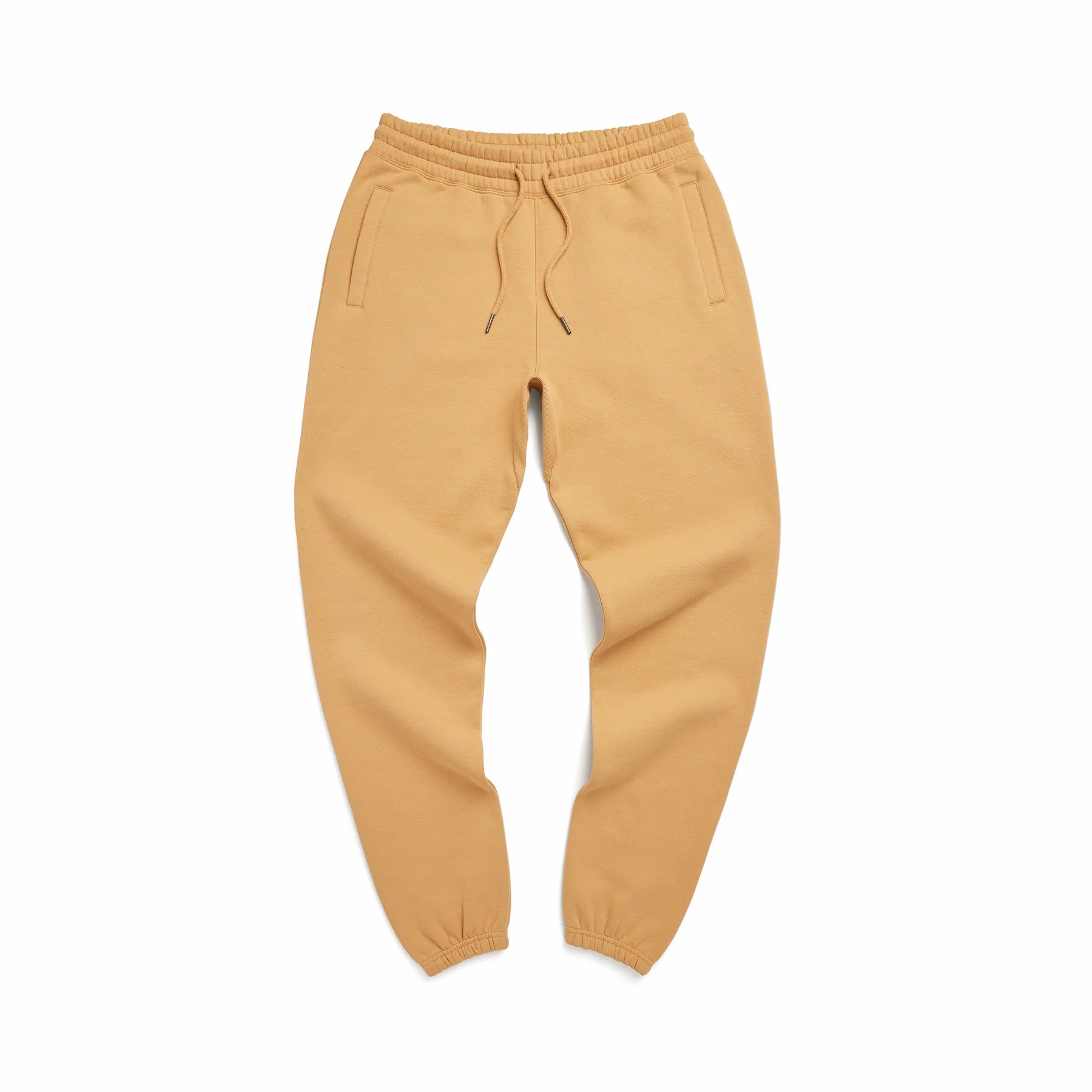 The Essential Jogger butter yellow sweatpants front view