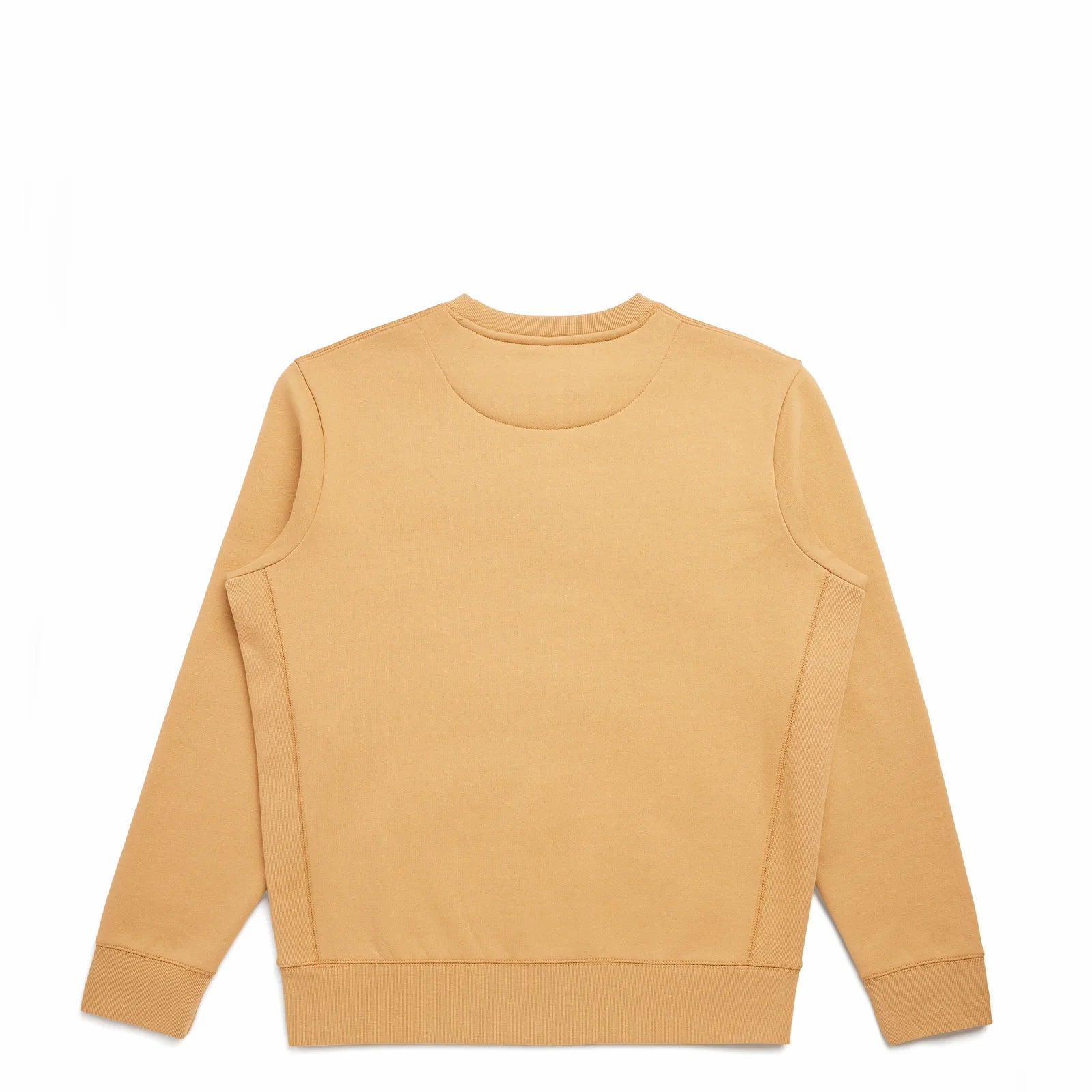 EMERCYN Essential Crewneck – butter yellow unisex premium cotton sweatshirt with custom branding