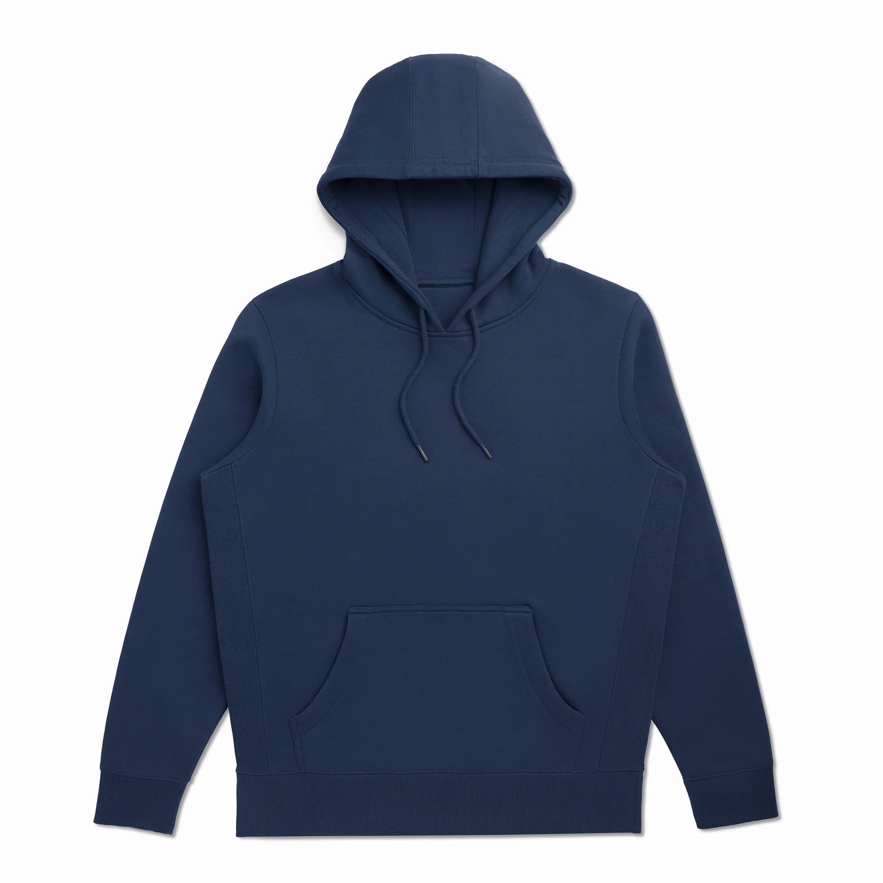 EMERCYN Essential Hoodie – navy blue unisex premium cotton hoodie