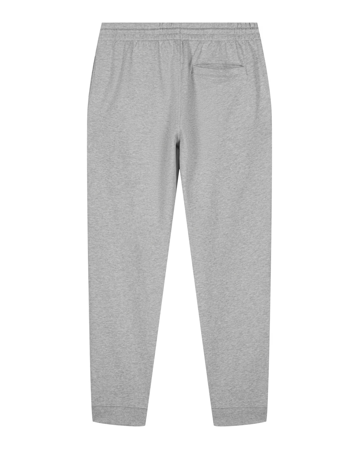 men’s light grey jogger pants product photo, organic cotton custom merchandise