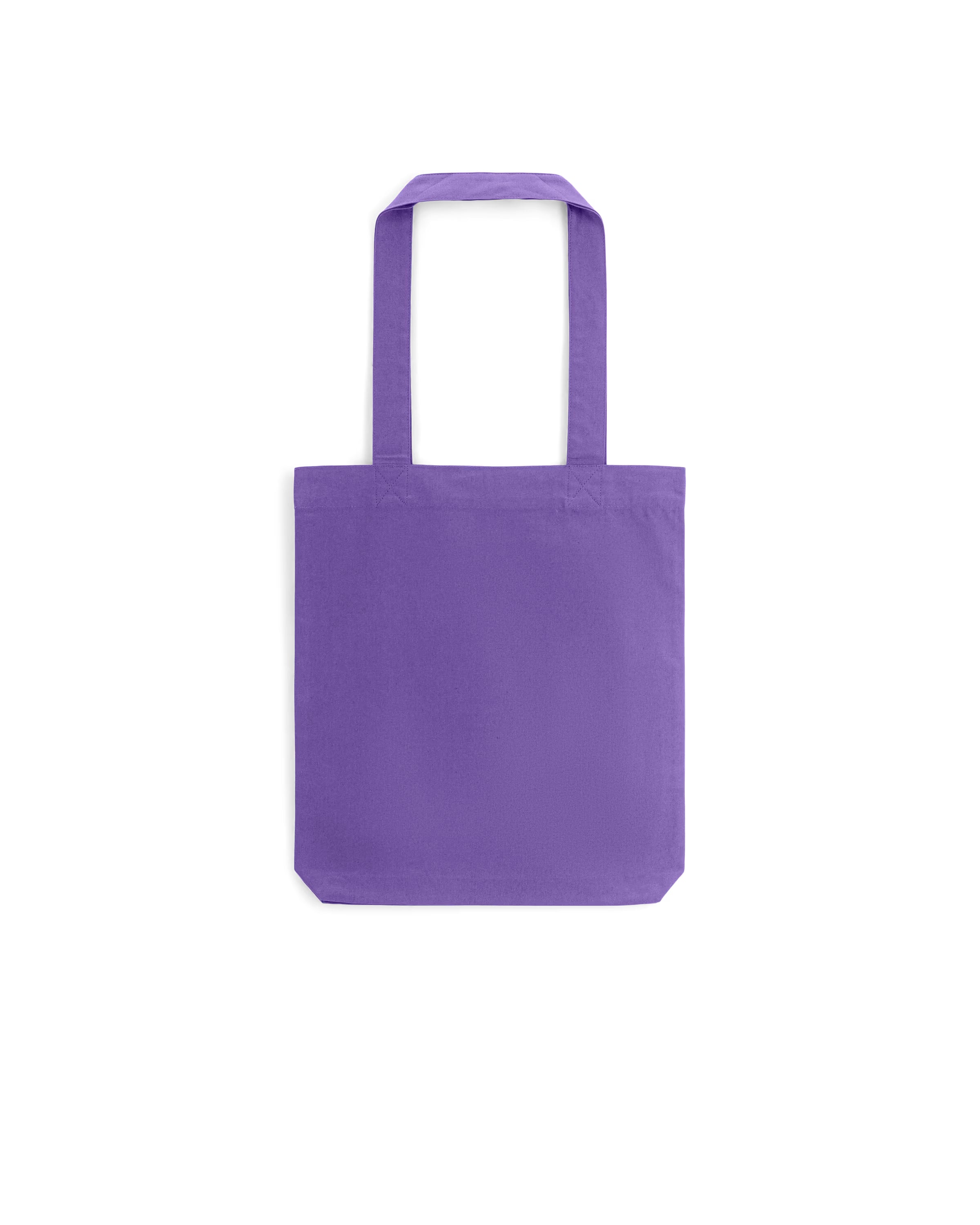 royal blue unisex canvas tote bag on model