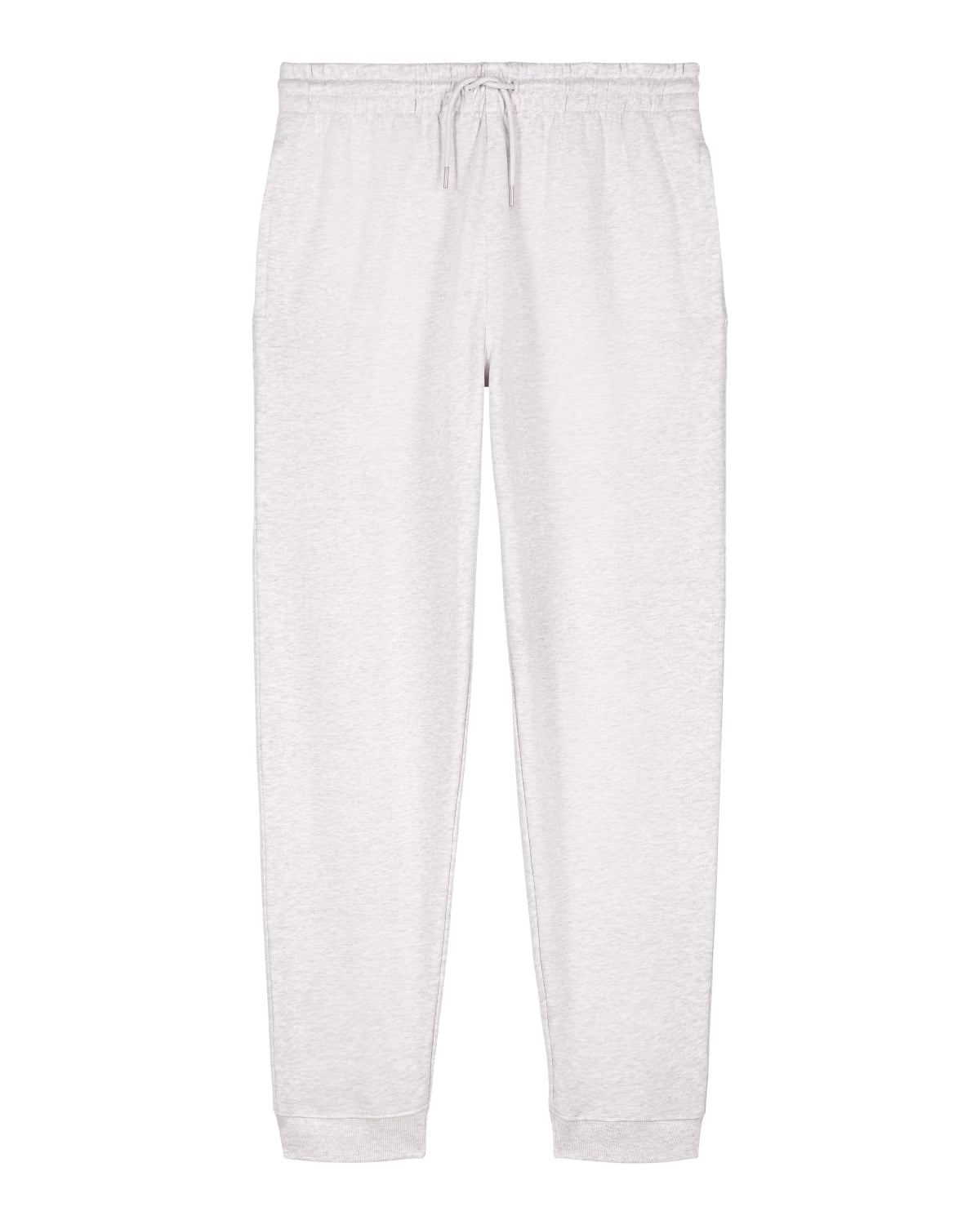 women’s off-white jogger pants product photo, sustainable cotton custom apparel