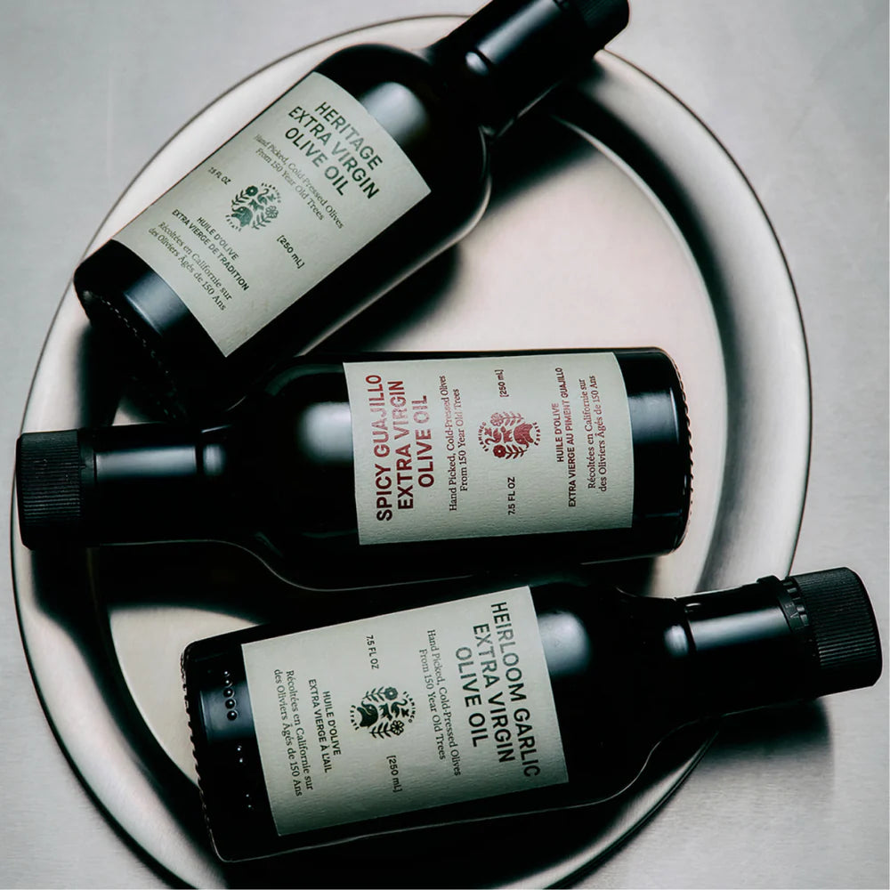 Flamingo Estate Olive Oil Trio festive edition, luxury branded food gift box