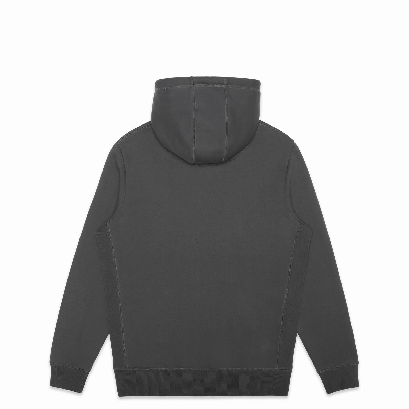 The Signature Zip black zip hoodie back detail