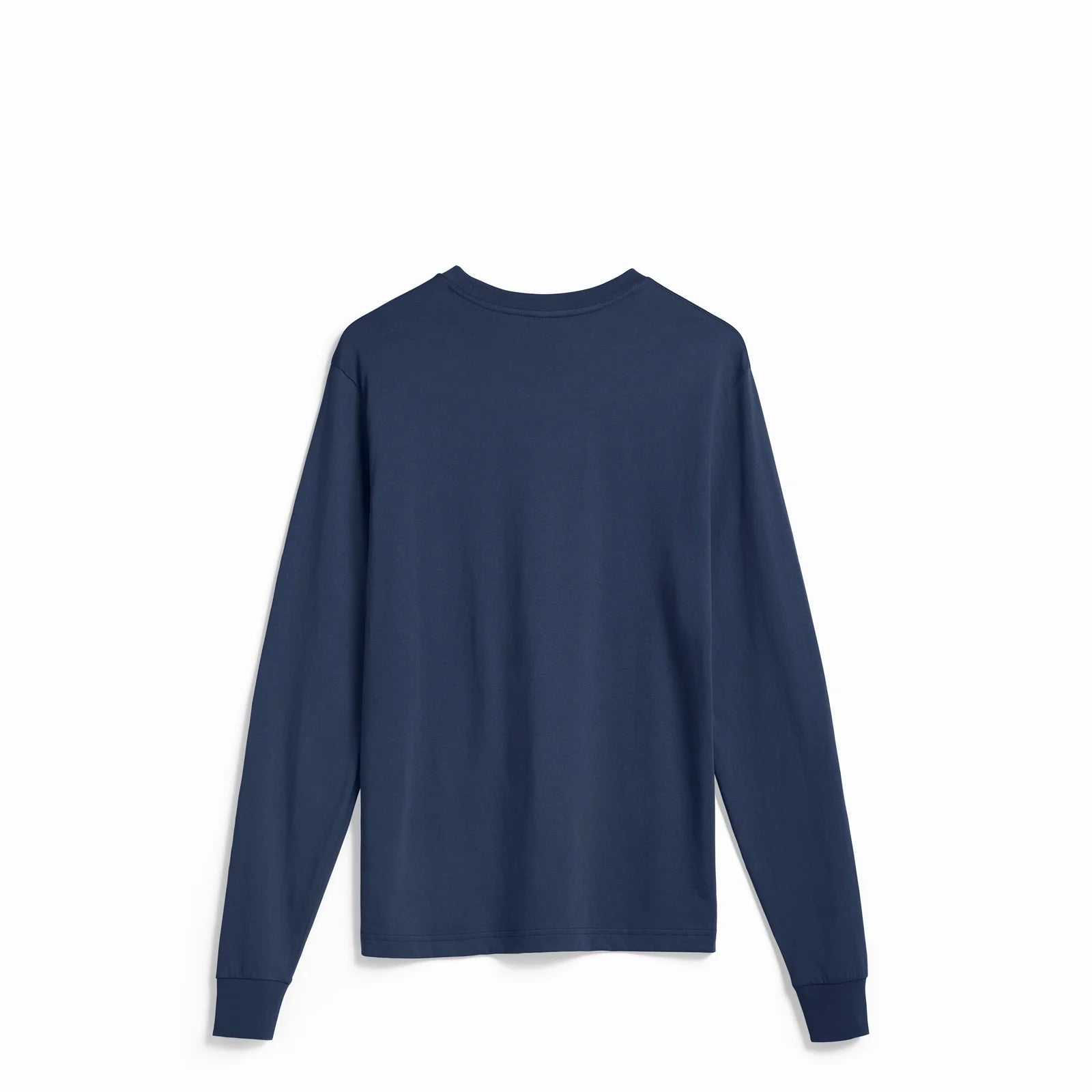 SoftLayer Longsleeve in navy – back view on white background