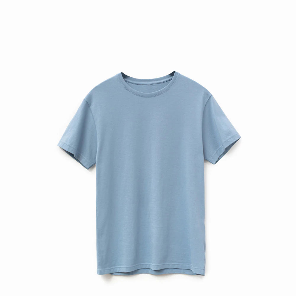 SoftLayer Tee light blue front view
