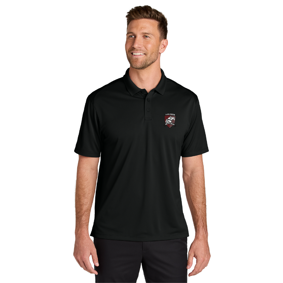 Dana Smith Show Team Men's Wearever Performance Pique Polo